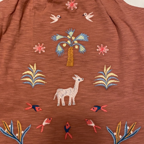 Tea Collection embroidered sundress Sz 5 NWT - Picture 3 of 3